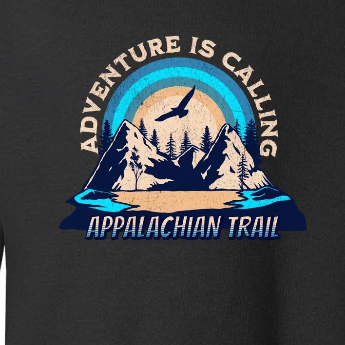 Appalachian Trail Camping Hiking Toddler Sweatshirt