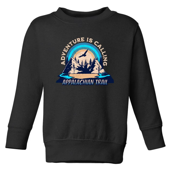 Appalachian Trail Camping Hiking Toddler Sweatshirt