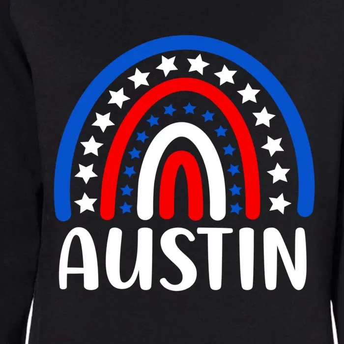 Austin Texas Cool Gift I Love Austin Texas Usa Cool Gift Womens California Wash Sweatshirt