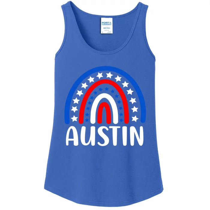 Austin Texas Cool Gift I Love Austin Texas Usa Cool Gift Ladies Essential Tank