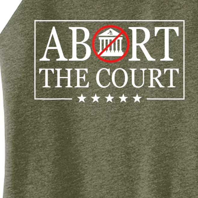 Abort The Court SCOTUS Reproductive Rights 4th Of July Women’s Perfect Tri Rocker Tank