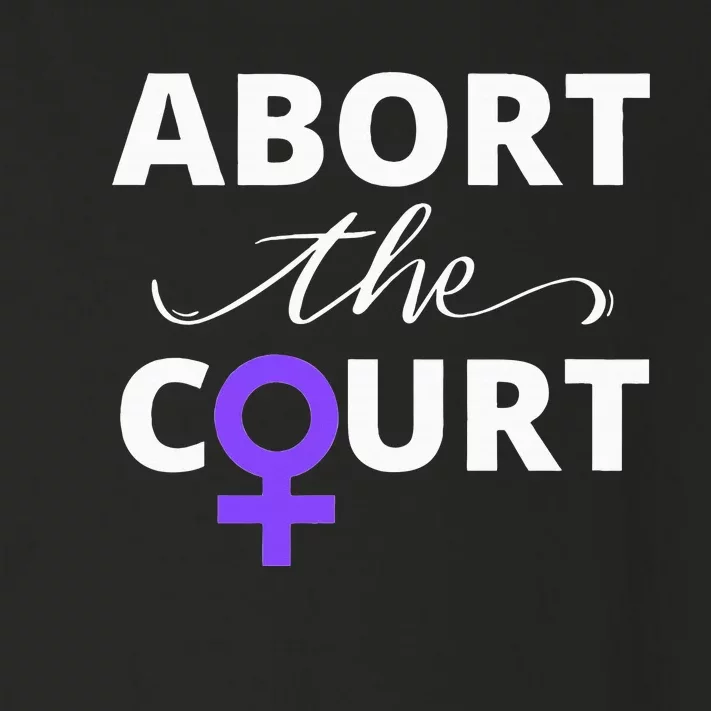 Abort The Court Toddler Long Sleeve Shirt