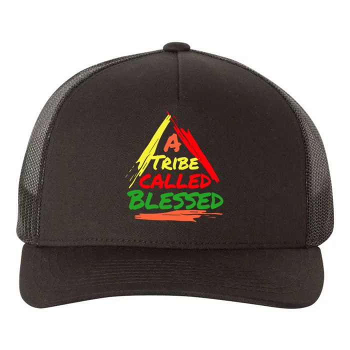 A Tribe Called Blessed Yupoong Adult 5-Panel Trucker Hat