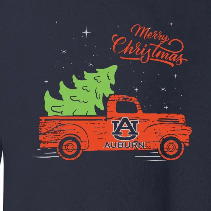 Auburn Tigers Christmas Truck Apparel Toddler Sweatshirt