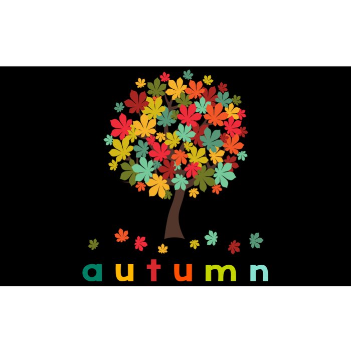 Autumn Tree Colorful Festive Bumper Sticker