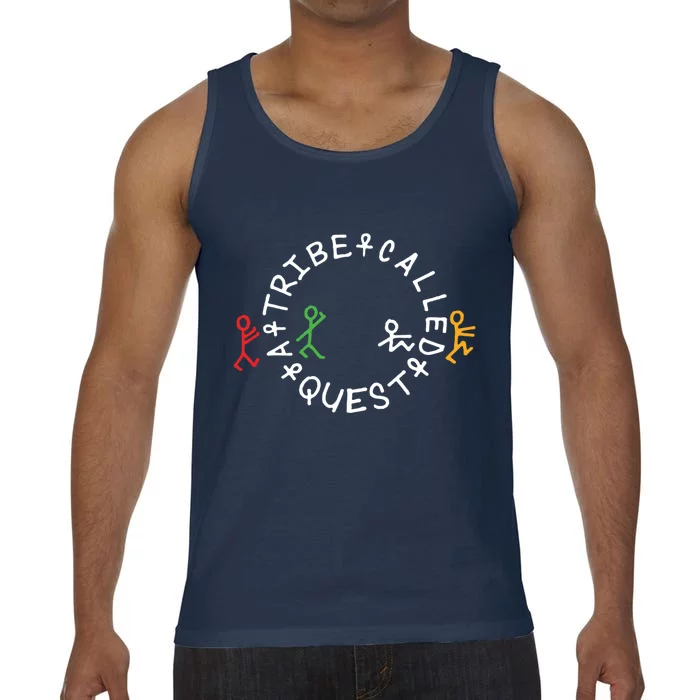 A Tribe Called Quest Circle Logo Grey Funny Gift Comfort Colors® Tank Top