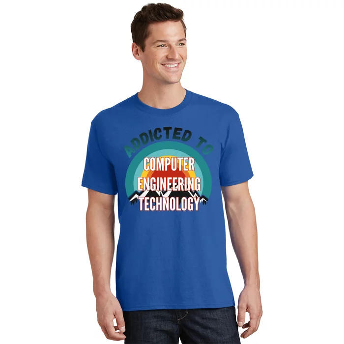 Addicted To Computer Engineering Technology College Major Gi Great Gift T-Shirt