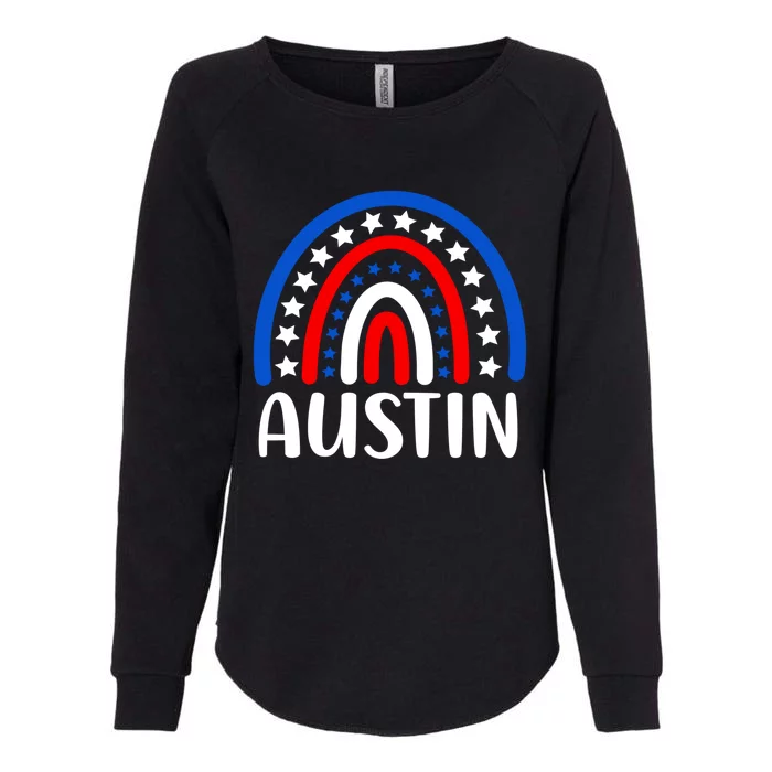 Austin Texas Cute Gift I Love Austin Texas Usa Funny Gift Womens California Wash Sweatshirt