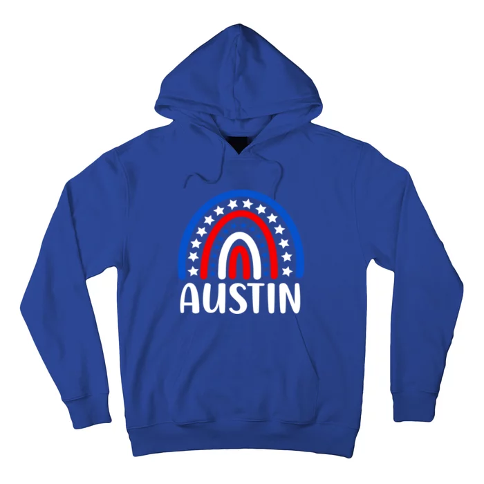 Austin Texas Cute Gift I Love Austin Texas Usa Funny Gift Hoodie