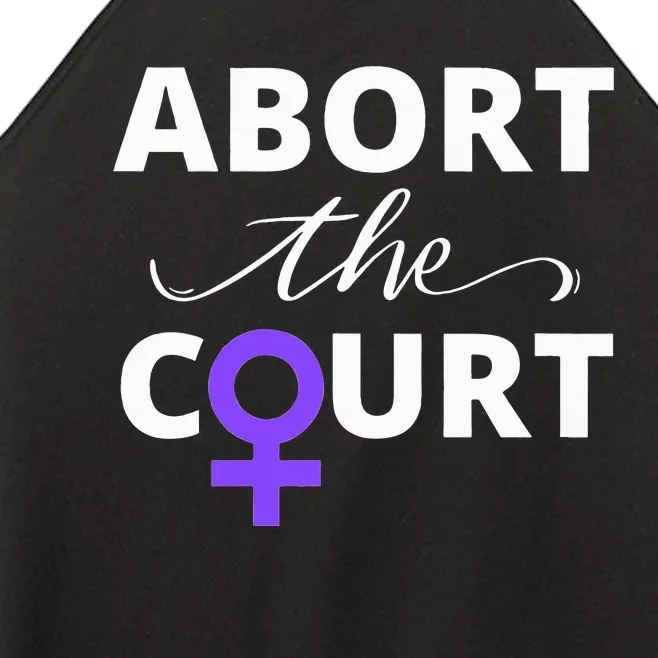 Abort The Court Women’s Perfect Tri Rocker Tank