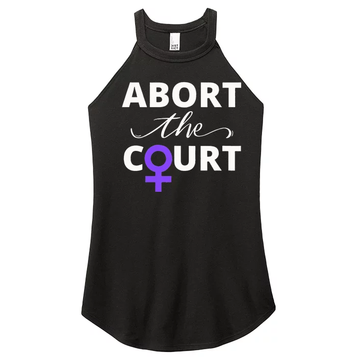 Abort The Court Women’s Perfect Tri Rocker Tank