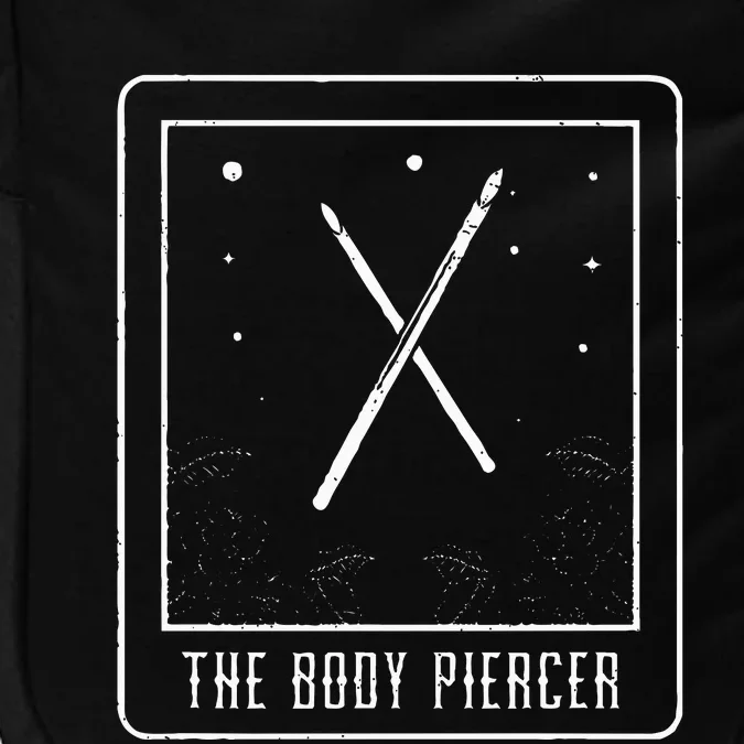 Awesome Tarot Card The Body Piercer A Piercing Studio Owner Impact Tech Backpack