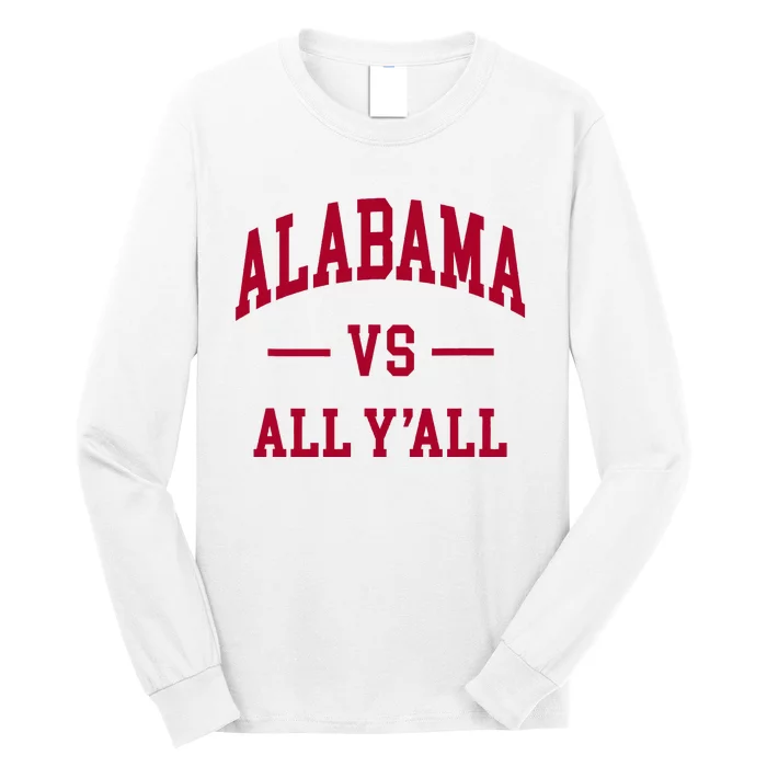 Alabama Throwback Design Classic Long Sleeve Shirt