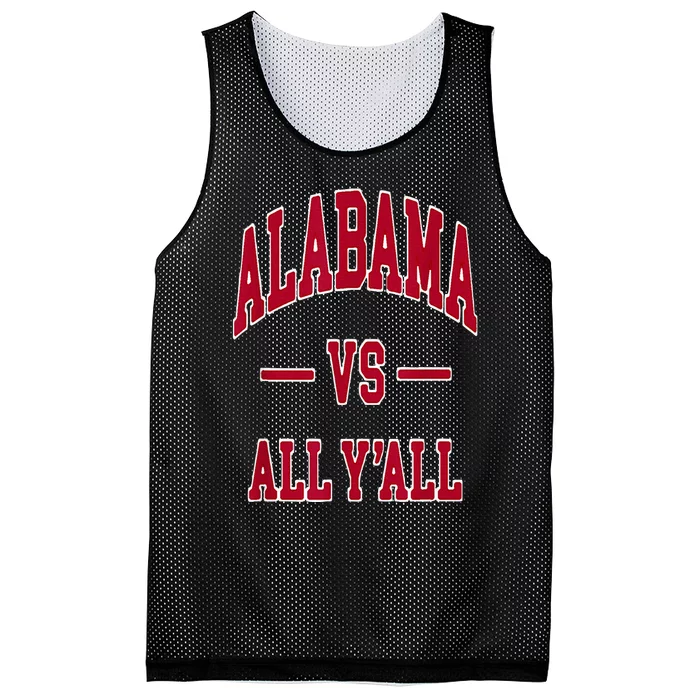 Alabama Throwback Design Classic Mesh Reversible Basketball Jersey Tank