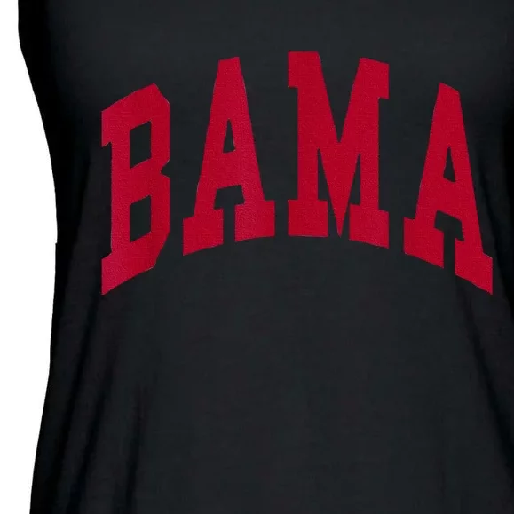 Alabama Throwback Design Classic Ladies Essential Flowy Tank