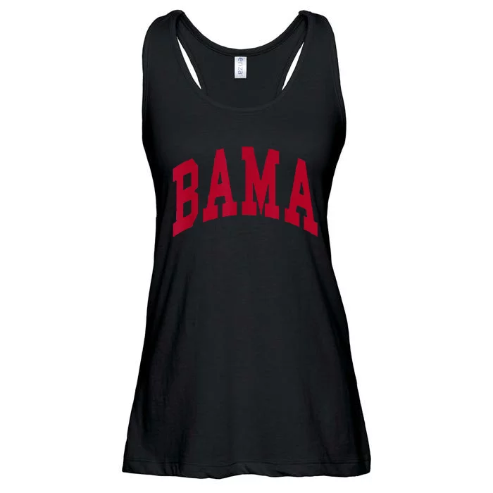 Alabama Throwback Design Classic Ladies Essential Flowy Tank