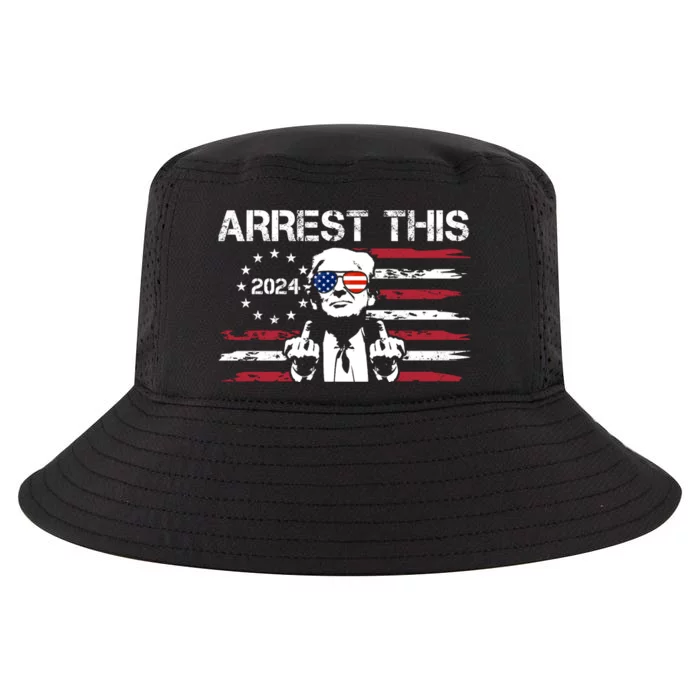 Arrest This Donald Trump 2024 Cool Comfort Performance Bucket Hat