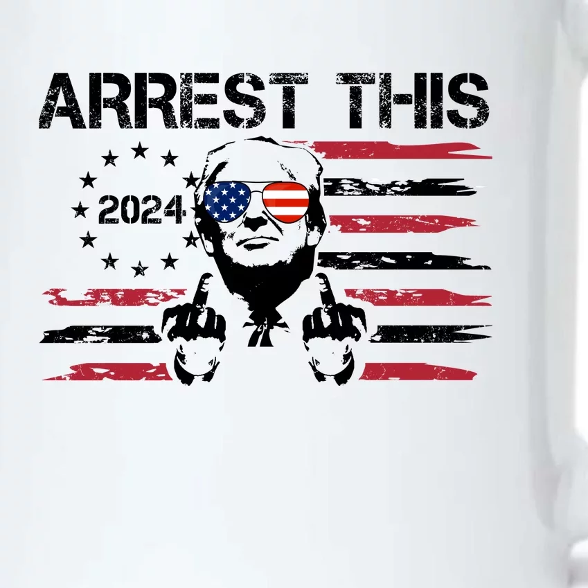 Arrest This Donald Trump 2024 Black Color Changing Mug