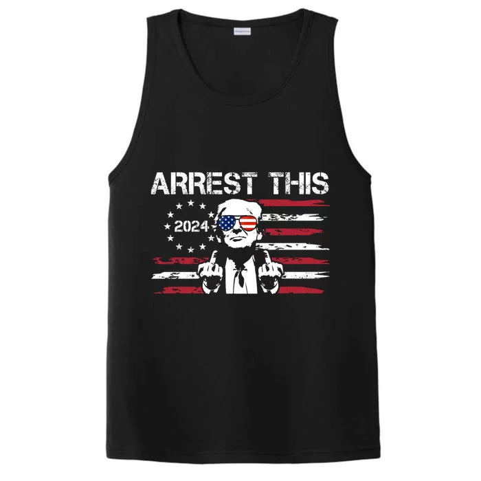 Arrest This Donald Trump 2024 Performance Tank