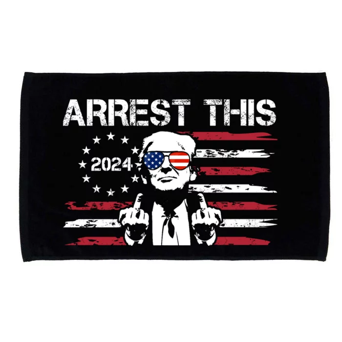 Arrest This Donald Trump 2024 Microfiber Hand Towel