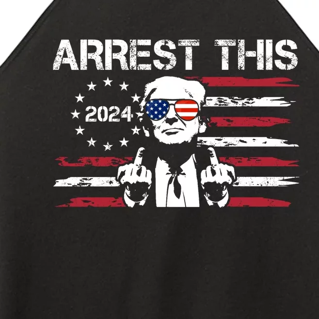 Arrest This Donald Trump 2024 Women’s Perfect Tri Rocker Tank