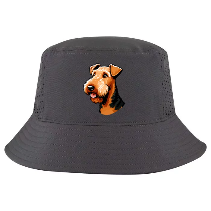 Airedale Terrier Dog Cute Airedale Terrier Gift Idea Cool Comfort Performance Bucket Hat