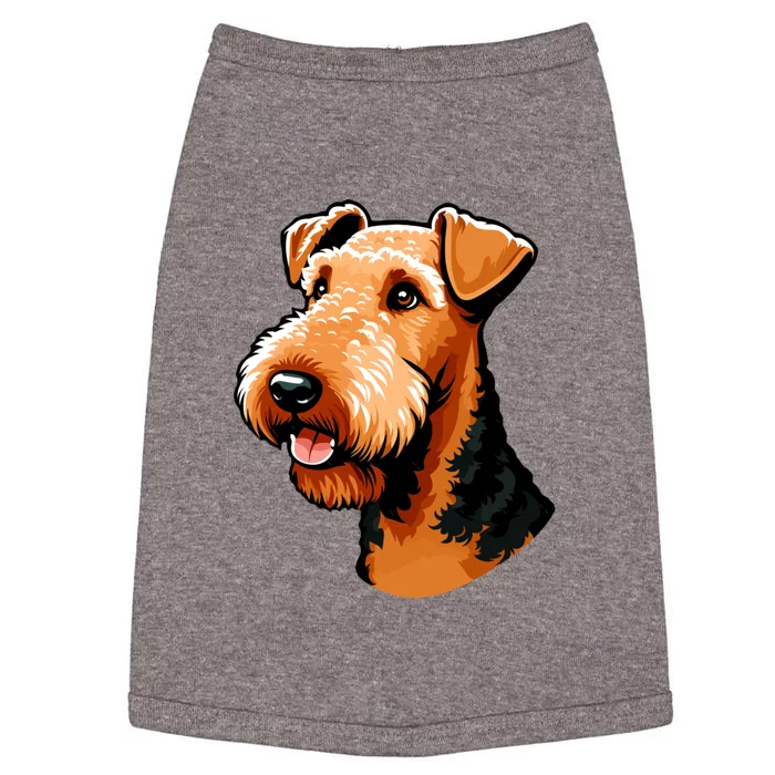 Airedale Terrier Dog Cute Airedale Terrier Gift Idea Doggie Tank