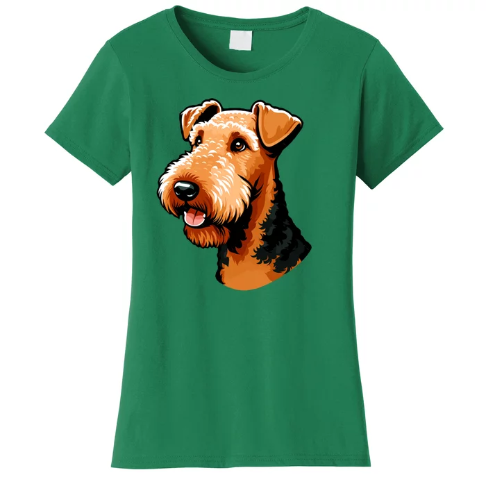 Airedale Terrier Dog Cute Airedale Terrier Gift Idea Women's T-Shirt