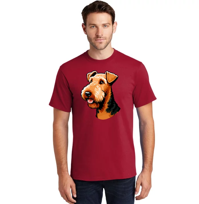 Airedale Terrier Dog Cute Airedale Terrier Gift Idea Tall T-Shirt