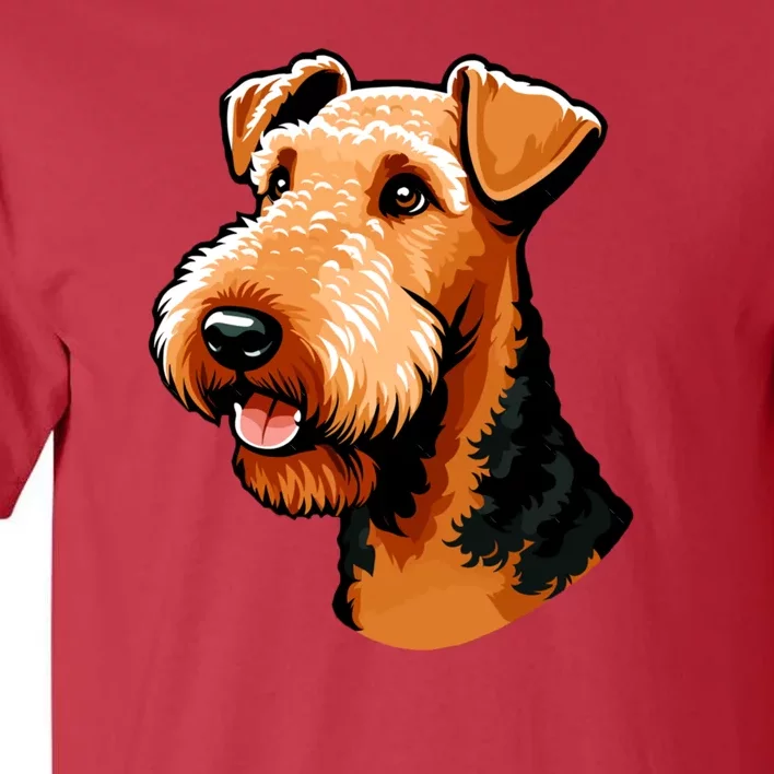 Airedale Terrier Dog Cute Airedale Terrier Gift Idea Tall T-Shirt