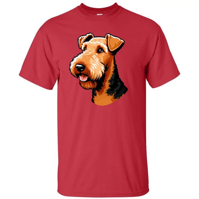 Airedale Terrier Dog Cute Airedale Terrier Gift Idea Tall T-Shirt