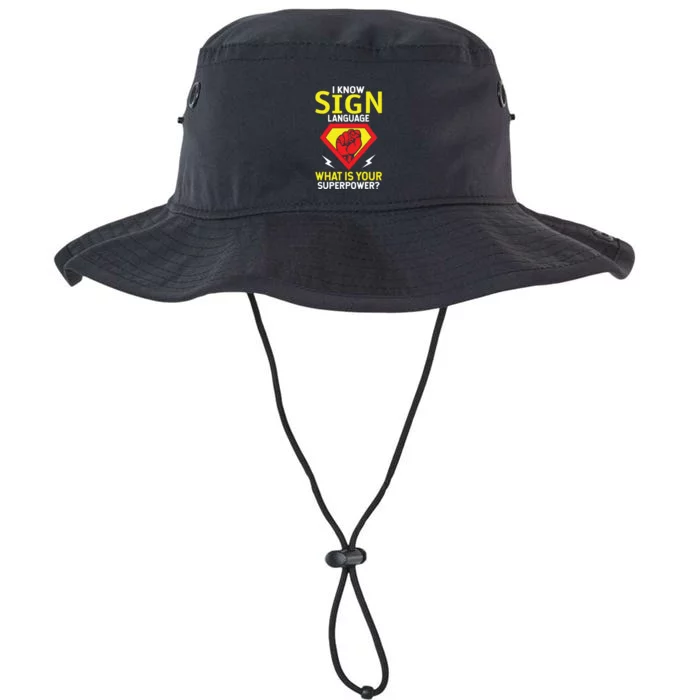 Asl Tee Deaf Tee Deaf Culture American Sign Language Legacy Cool Fit Booney Bucket Hat