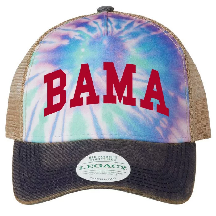 Alabama Throwback Design Classic Legacy Tie Dye Trucker Hat