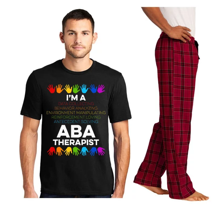 Aba Therapist Data Behavior Analyst Autism Therapy Pajama Set