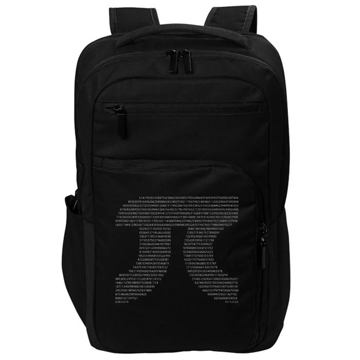 All The Digits Pi Day Pi Day All Sizes Impact Tech Backpack