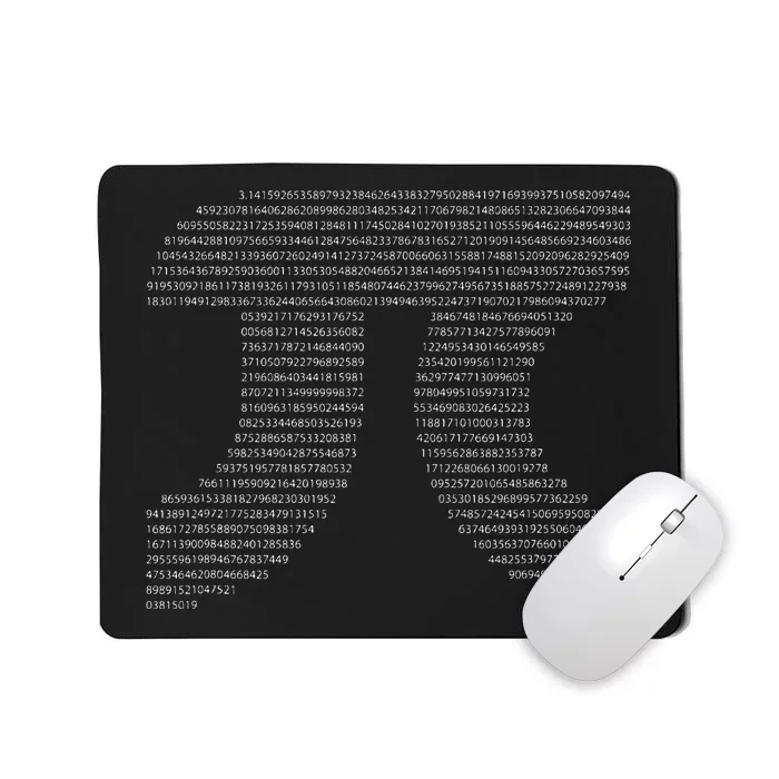 All The Digits Pi Day Pi Day All Sizes Mousepad