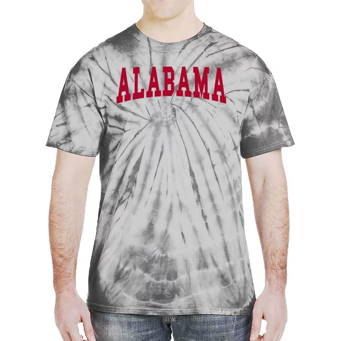 Alabama Throwback Design Classic Tie-Dye T-Shirt