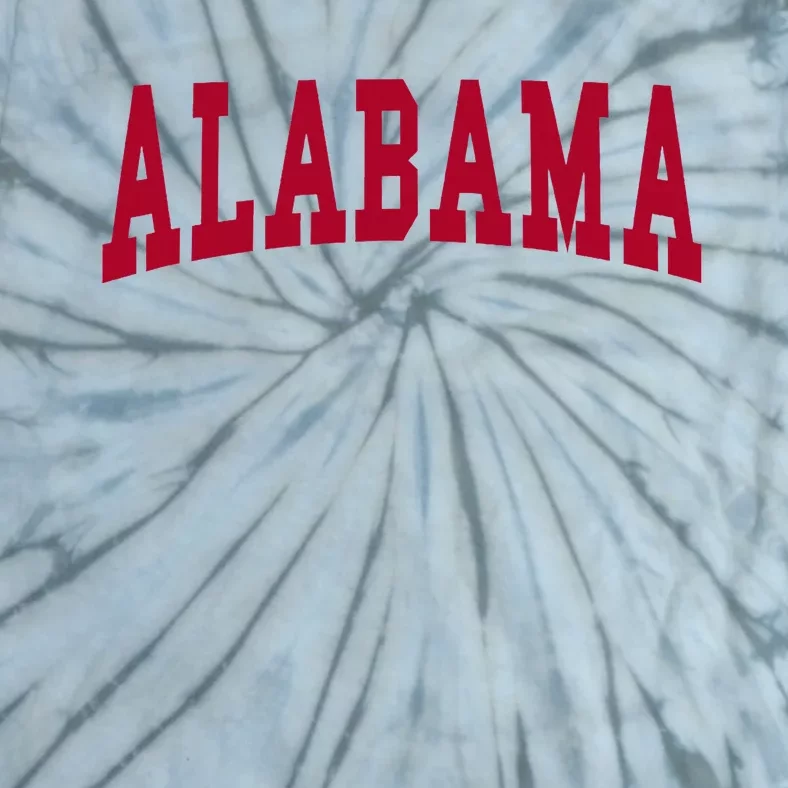 Alabama Throwback Design Classic Tie-Dye T-Shirt