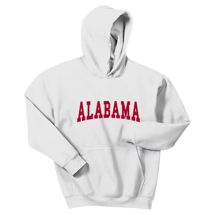 Alabama Throwback Design Classic Kids Hoodie