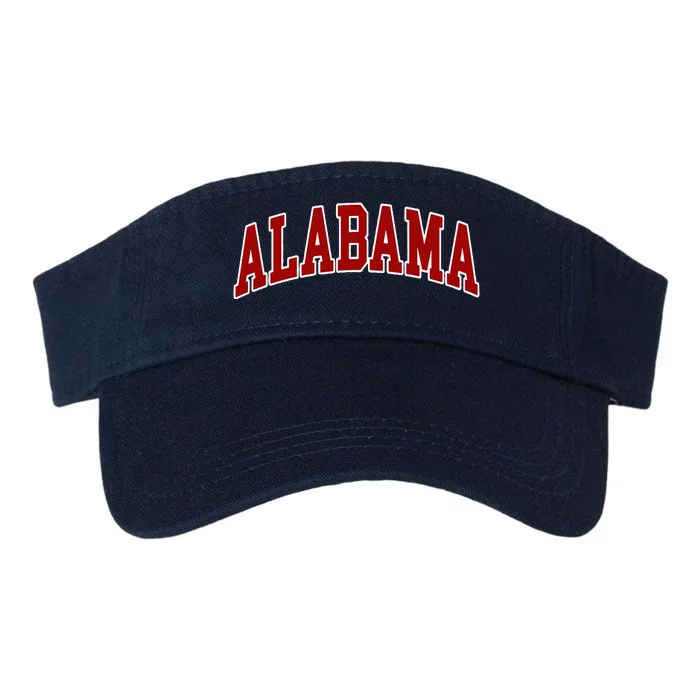 Alabama Throwback Design Classic Valucap Bio-Washed Visor