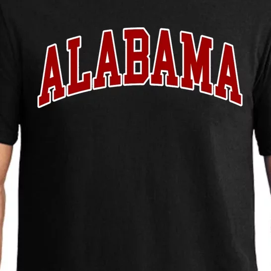 Alabama Throwback Design Classic Pajama Set