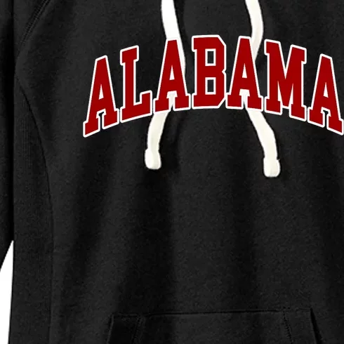 Alabama Throwback Design Classic Women's Fleece Hoodie