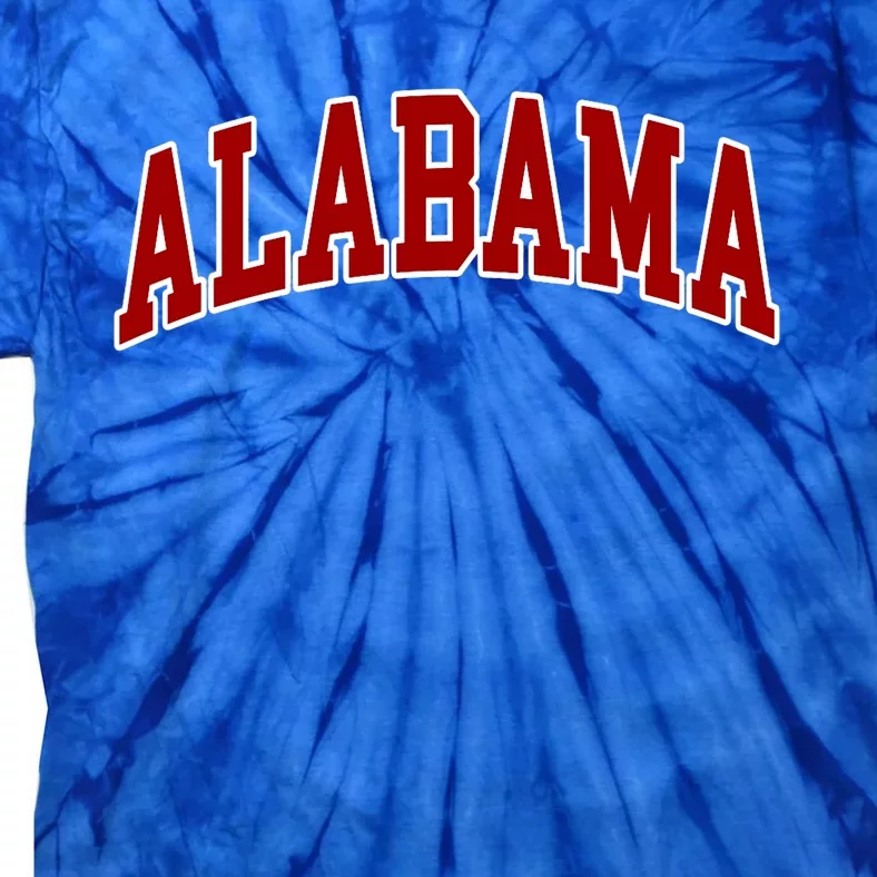 Alabama Throwback Design Classic Tie-Dye T-Shirt