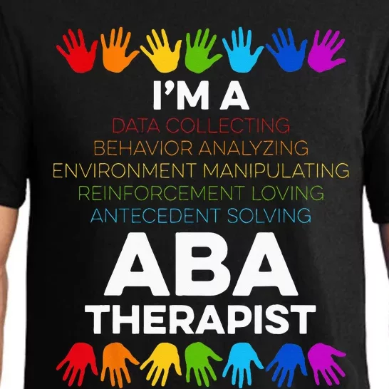 ABA Therapist Data Behavior Analyst Autism Therapy Pajama Set