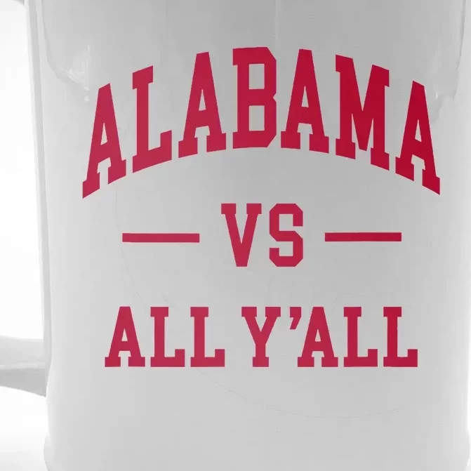 Alabama Throwback Design Classic Front & Back Beer Stein