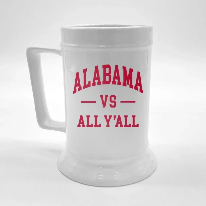 Alabama Throwback Design Classic Front & Back Beer Stein