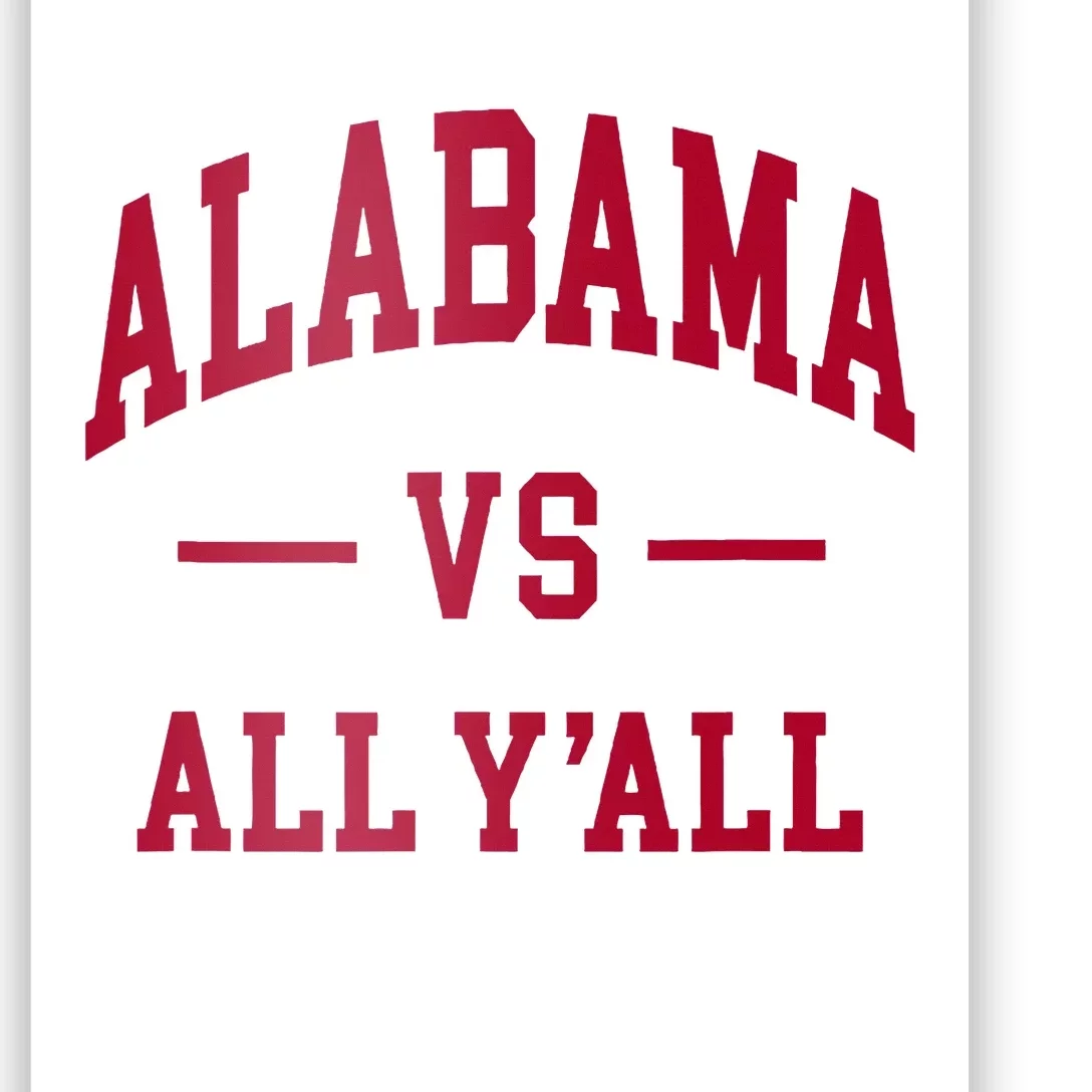 Alabama Throwback Design Classic Poster