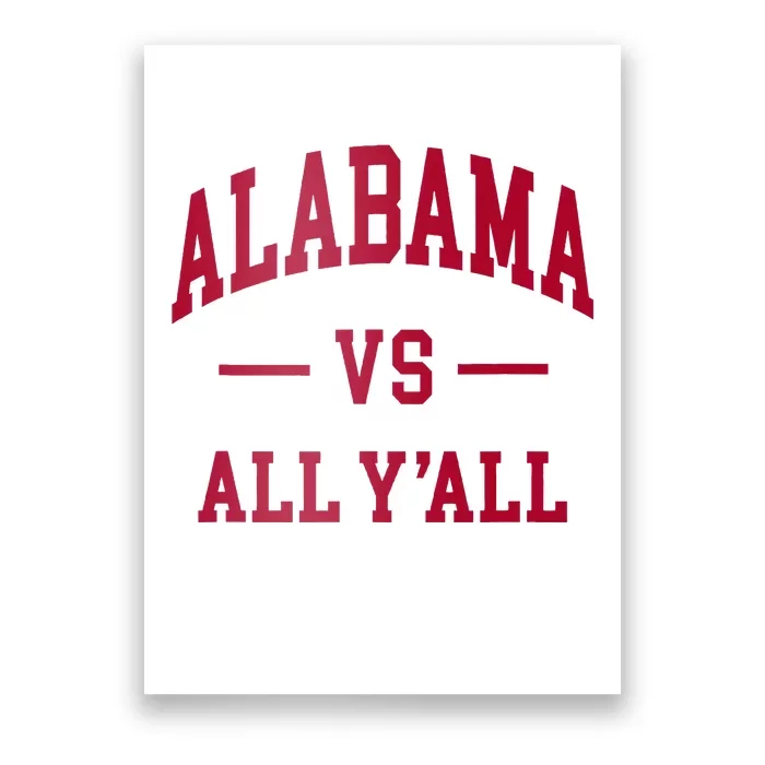 Alabama Throwback Design Classic Poster