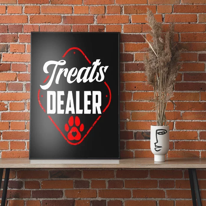 Animal Treats Dealer Dog Lover Poster