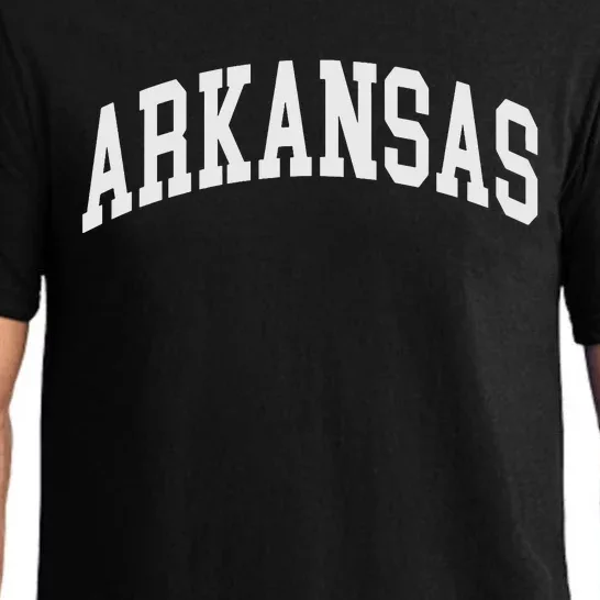 Arkansas Throwback Design Classic Pajama Set